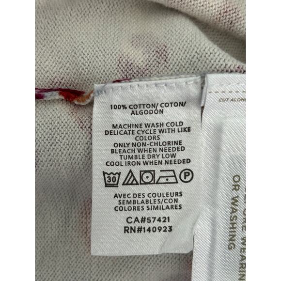 Ann Taylor Sweater XXL Leopard Print V-Neck Long Sleeve Button Front Cardigan - Picture 5 of 8